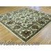 World Menagerie One-of-a-Kind Pfannenstiel Agra Oriental Hand-Knotted Ivory Area Rug RGRG9008